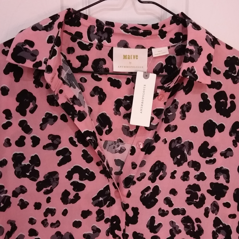 Womens Maeve by Anthropologie Tunic shirt dress Small New with tags 61594743
